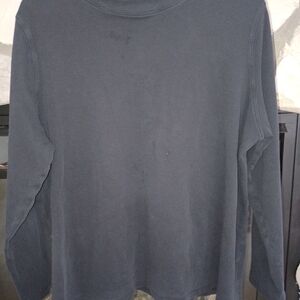 St. John's Bay Women's Black Long Sleeve Tee